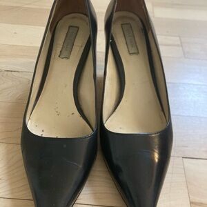 Cole Haan Black Leather Heels
